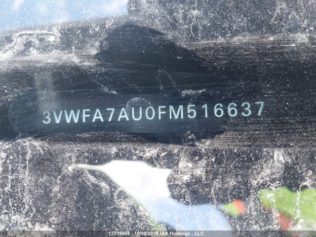 3VWFA7AU0FM516637 Volkswagen GOLF SPORTWAGEN
