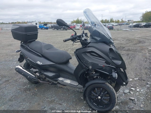 12715691 :رقم المزاد ، ZAPM610X695000649 vin ، 2009 Piaggio Mp3 500 مزاد بيع