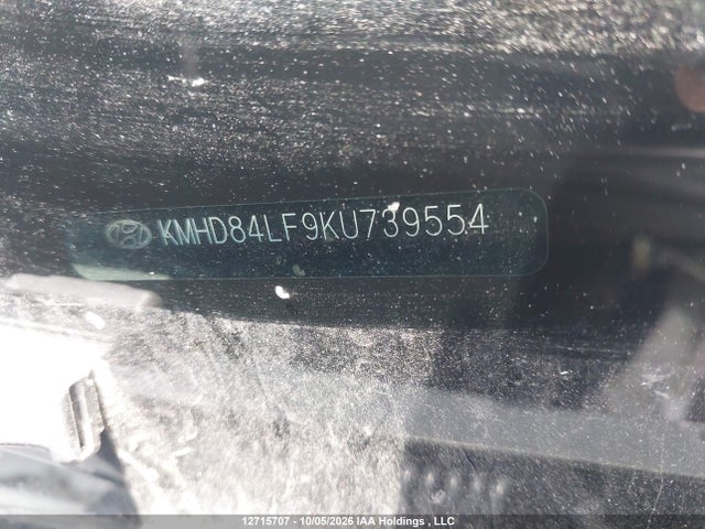 12715707 :رقم المزاد ، KMHD84LF9KU739554 vin ، 2019 Hyundai Elantra Preferred مزاد بيع