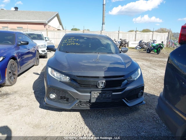 2017 Honda Civic Sport მანქანა იყიდება აუქციონზე, vin: SHHFK7H44HU309891, აუქციონის ნომერი: 12715713