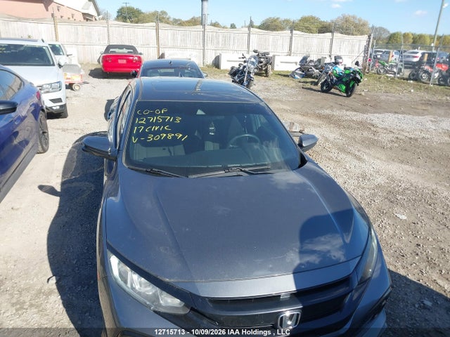2017 Honda Civic Sport მანქანა იყიდება აუქციონზე, vin: SHHFK7H44HU309891, აუქციონის ნომერი: 12715713