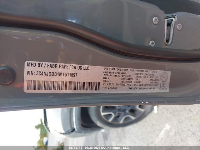 Jeep Compass Trailhawk 2021 3C4NJDDB1MT511697 Image 18
