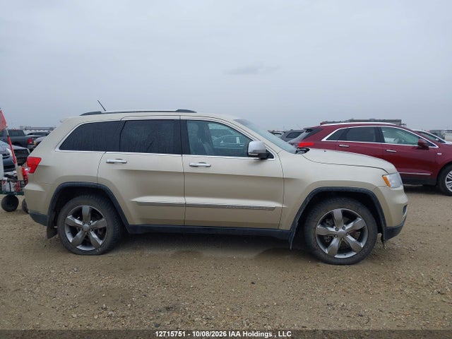 Продажа на аукционе авто 2012 Jeep Grand Cherokee Overland, vin: 1C4RJFCG7CC127475, номер лота: 12715751
