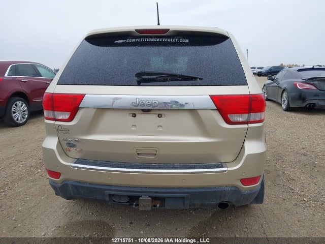 Продажа на аукционе авто 2012 Jeep Grand Cherokee Overland, vin: 1C4RJFCG7CC127475, номер лота: 12715751