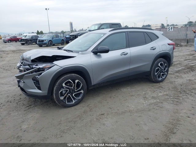 2025 Chevrolet Trax 2rs მანქანა იყიდება აუქციონზე, vin: KL77LJE26SC143913, აუქციონის ნომერი: 12715779