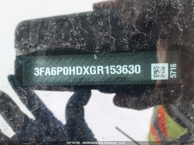 Ford FUSION SE 2016 3FA6P0HDXGR153630 Image 19