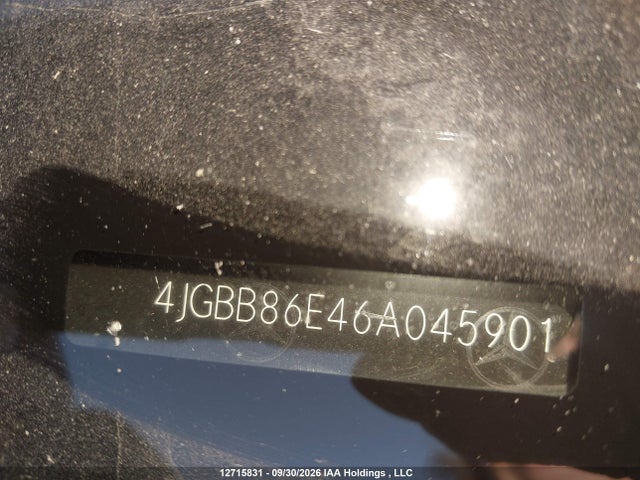 12715831 :رقم المزاد ، 4JGBB86E46A045901 vin ، 2006 Mercedes-benz Ml 350 مزاد بيع