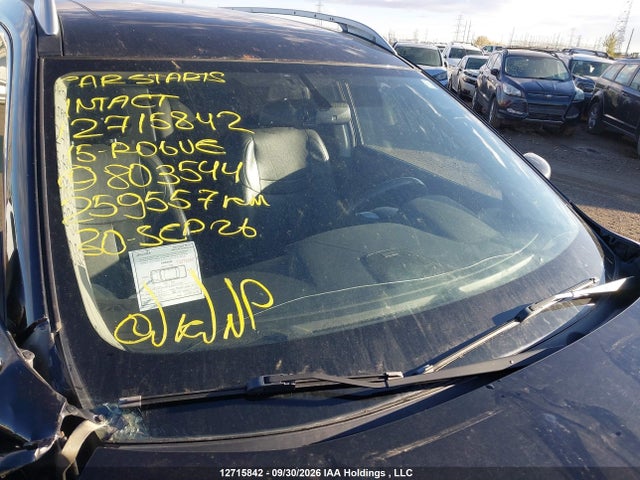 12715842 :رقم المزاد ، 5N1AT2MVXFC803544 vin ، 2015 Nissan Rogue S/sl/sv مزاد بيع