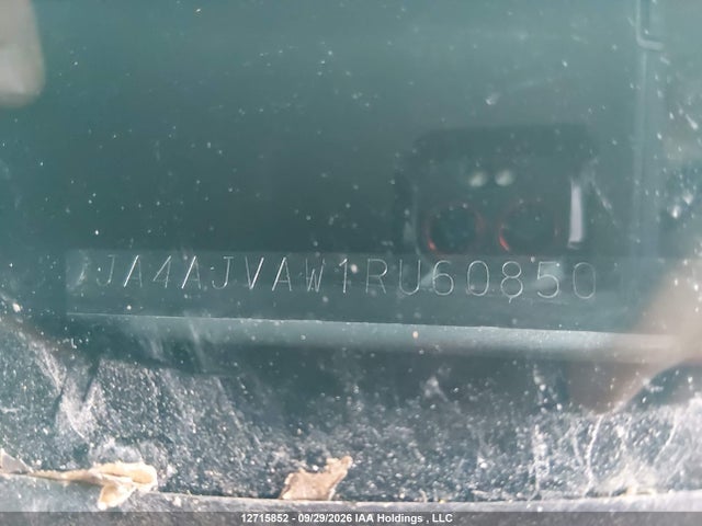 2024 Mitsubishi Rvr Se/sel/noir/gt მანქანა იყიდება აუქციონზე, vin: JA4AJVAW1RU608501, აუქციონის ნომერი: 12715852