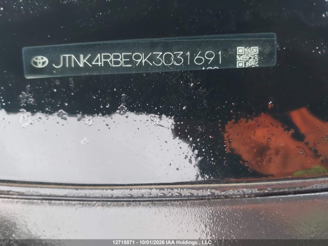 Aukcja sprzedaży 2019 Toyota Corolla Se/xse, vin: JTNK4RBE9K3031691, numer aukcji: 12715871