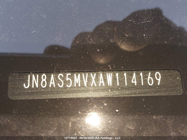 Продаж на аукціоні авто 2010 Nissan Rogue S/sl/krom, vin: JN8AS5MVXAW114169, номер лоту: 12715922