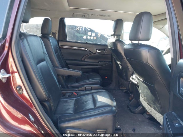 Toyota Highlander Limited 2015 5TDDKRFH7FS196263 Image 8