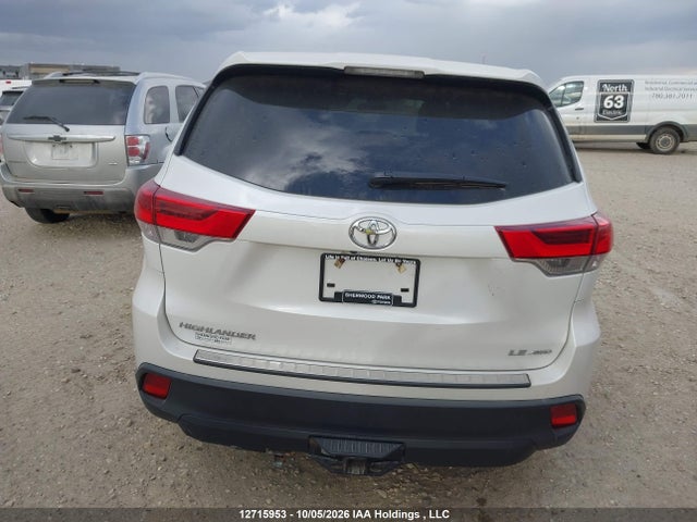 Toyota Highlander Le/le Plus 2017 5TDBZRFH1HS437207 Image 16