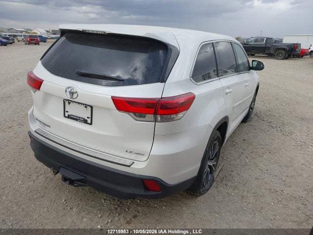 Toyota Highlander Le/le Plus 2017 5TDBZRFH1HS437207 Image 4