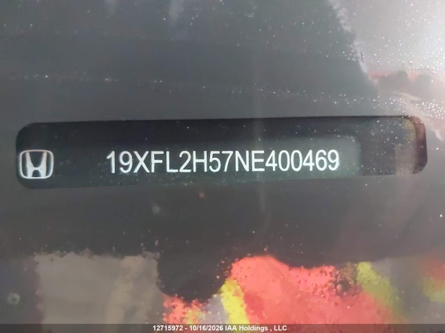 19XFL2H57NE400469 Honda Civic Lx