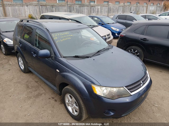 12716000 :رقم المزاد ، JA4LT21W69Z602276 vin ، 2009 Mitsubishi Outlander Es مزاد بيع