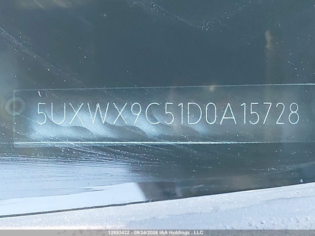 2013 Bmw X3 Xdrive28i მანქანა იყიდება აუქციონზე, vin: 5UXWX9C51D0A15728, აუქციონის ნომერი: 12693422