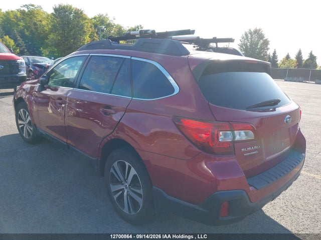 12700864 :رقم المزاد ، 4S4BSDNC9J3322452 vin ، 2018 Subaru Outback 2.5i Limited مزاد بيع