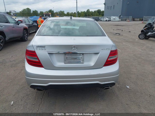 12702078 :رقم المزاد ، WDDGF8AB0DG091091 vin ، 2013 Mercedes-benz C 300 4matic مزاد بيع