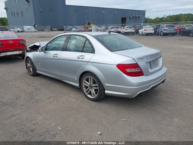 12702078 :رقم المزاد ، WDDGF8AB0DG091091 vin ، 2013 Mercedes-benz C 300 4matic مزاد بيع