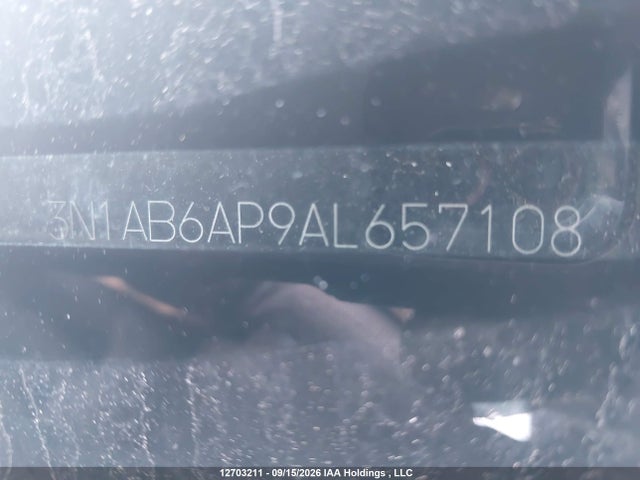Продажа на аукционе авто 2010 Nissan Sentra 2.0, vin: 3N1AB6AP9AL657108, номер лота: 12703211