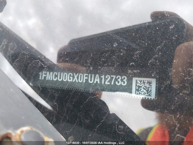 Продаж на аукціоні авто 2015 Ford Escape Se, vin: 1FMCU0GX0FUA12733, номер лоту: 12716030