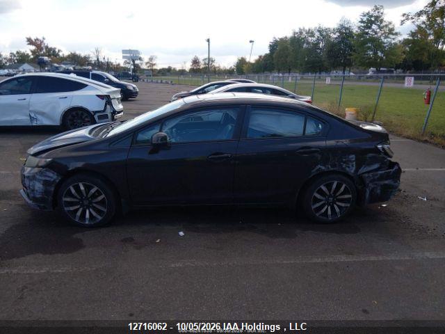 12716062 :رقم المزاد ، 2HGFB2F71DH018384 vin ، 2013 Honda Civic Touring مزاد بيع