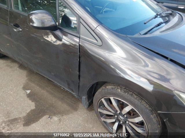 12716062 :رقم المزاد ، 2HGFB2F71DH018384 vin ، 2013 Honda Civic Touring مزاد بيع