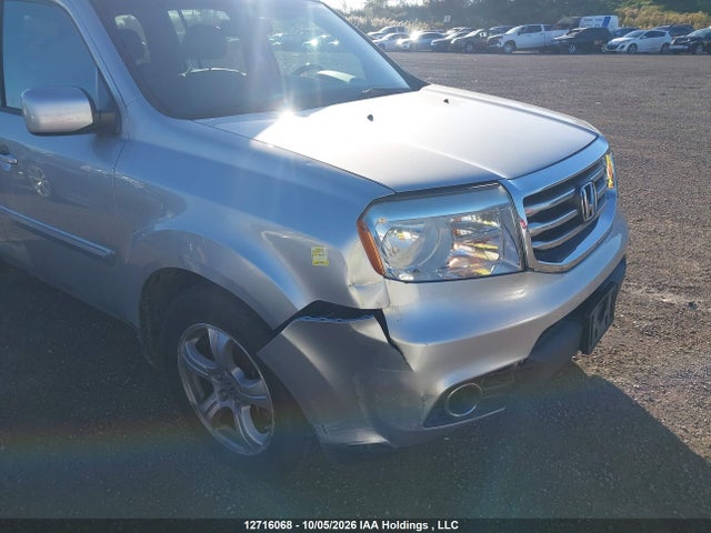 12716068 :رقم المزاد ، 5FNYF4H56EB503582 vin ، 2014 Honda Pilot Exl مزاد بيع