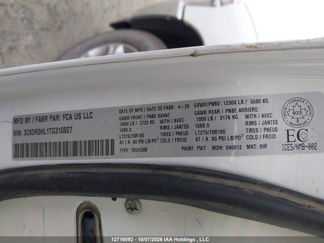 RAM 3500 Big Horn 2026 3C63R3HL1TG310927 Image 9