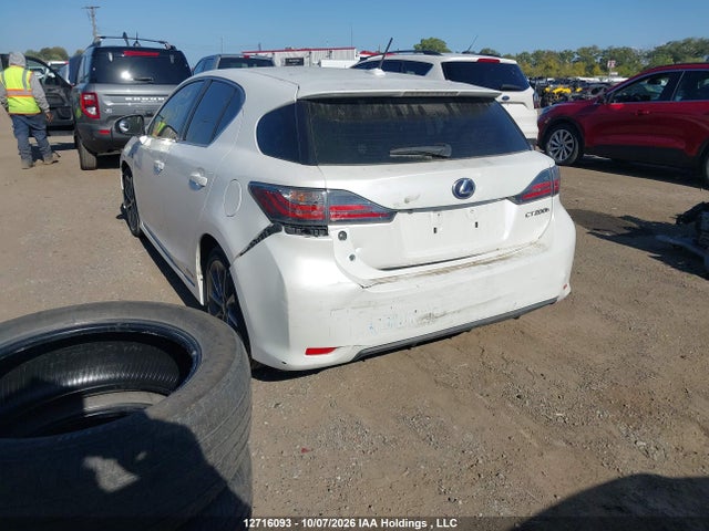 2012 Lexus Ct 200 მანქანა იყიდება აუქციონზე, vin: JTHKD5BH2C2088246, აუქციონის ნომერი: 12716093