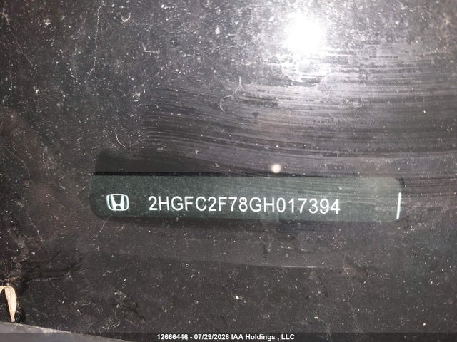 Honda Civic Ex 4dr 2016 2HGFC2F78GH017394 Image 17