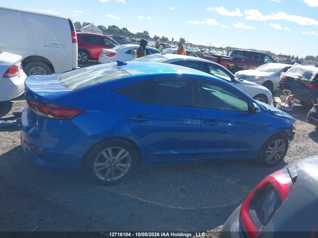 12716104 :رقم المزاد ، KMHD84LFXJU524196 vin ، 2018 Hyundai Elantra Gl Se مزاد بيع