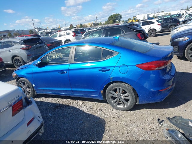 12716104 :رقم المزاد ، KMHD84LFXJU524196 vin ، 2018 Hyundai Elantra Gl Se مزاد بيع