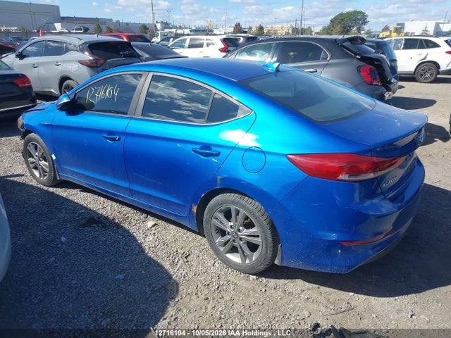 12716104 :رقم المزاد ، KMHD84LFXJU524196 vin ، 2018 Hyundai Elantra Gl Se مزاد بيع