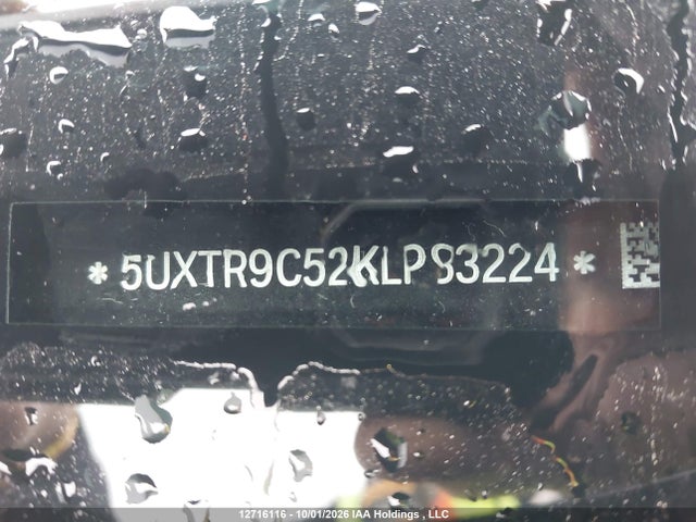 Продаж на аукціоні авто 2019 Bmw X3 Xdrive30i, vin: 5UXTR9C52KLP83224, номер лоту: 12716116