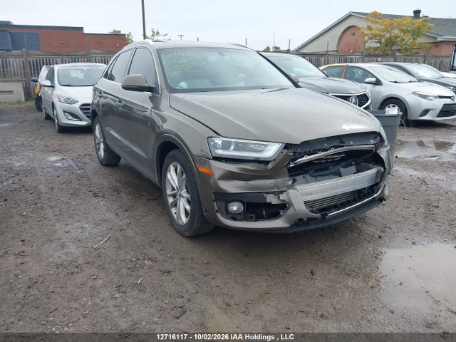 12716117 :رقم المزاد ، WA1GFEFSXFR007975 vin ، 2015 Audi Q3 2.0t Technik مزاد بيع