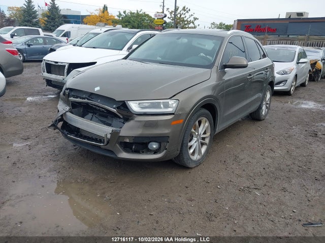 12716117 :رقم المزاد ، WA1GFEFSXFR007975 vin ، 2015 Audi Q3 2.0t Technik مزاد بيع