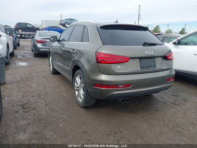 12716117 :رقم المزاد ، WA1GFEFSXFR007975 vin ، 2015 Audi Q3 2.0t Technik مزاد بيع