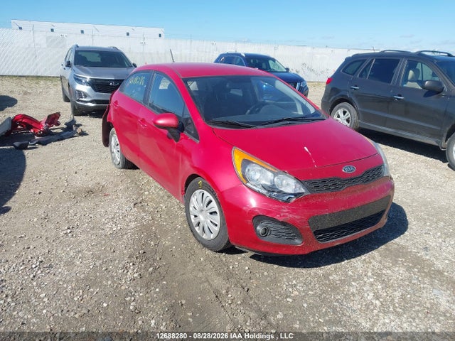 2012 Kia Rio Ex/lx/lx+/sx მანქანა იყიდება აუქციონზე, vin: KNADM5A37C6711544, აუქციონის ნომერი: 12688280