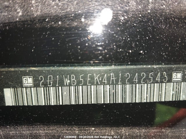 Продажа на аукционе авто 2010 Chevrolet Impala Lt, vin: 2G1WB5EK4A1242543, номер лота: 12696985