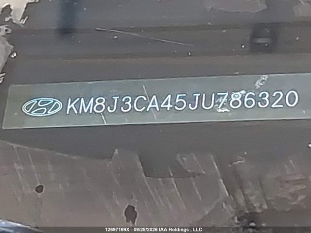 Продаж на аукціоні авто 2018 Hyundai Tucson Premium 2.0l, vin: KM8J3CA45JU786320, номер лоту: 12697169