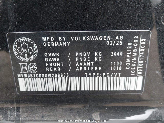 Volkswagen Golf R 2025 WVWJB7CD8SW209976 Image 18