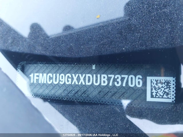 Продаж на аукціоні авто 2013 Ford Escape Se, vin: 1FMCU9GXXDUB73706, номер лоту: 12704925