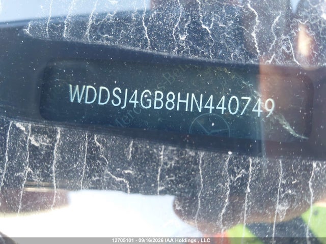 Aukcja sprzedaży 2017 Mercedes-benz Cla 250 4matic, vin: WDDSJ4GB8HN440749, numer aukcji: 12705101