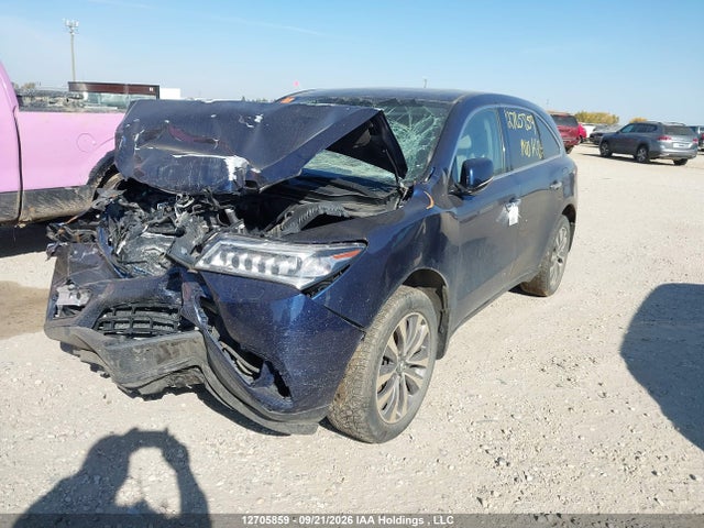 Acura Mdx Navigation Package 2015 5FRYD4H45FB501402 Image 2