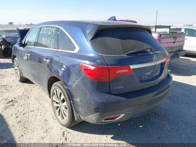Acura Mdx Navigation Package 2015 5FRYD4H45FB501402 Image 3