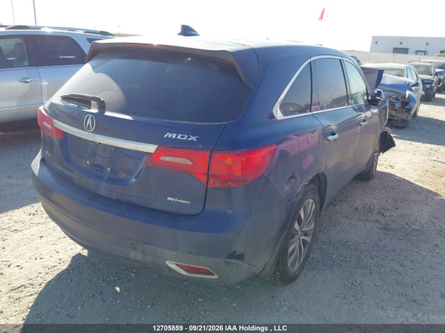 Acura Mdx Navigation Package 2015 5FRYD4H45FB501402 Image 4