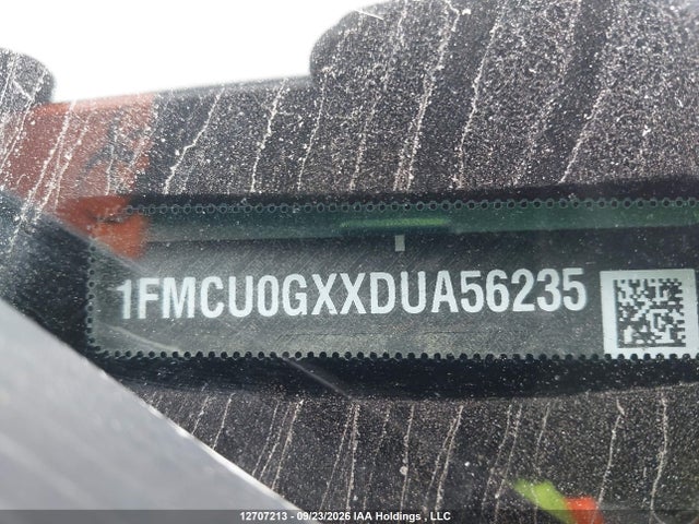 12707213 :رقم المزاد ، 1FMCU0GXXDUA56235 vin ، 2013 Ford Escape Se مزاد بيع
