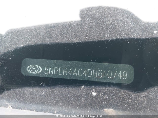 Продажа на аукционе авто 2013 Hyundai Sonata Gl, vin: 5NPEB4AC4DH610749, номер лота: 12712239